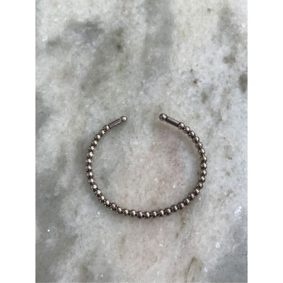 Silver Beaded Childs Bracelet #beaded  bracelet - Picture 4 of 5